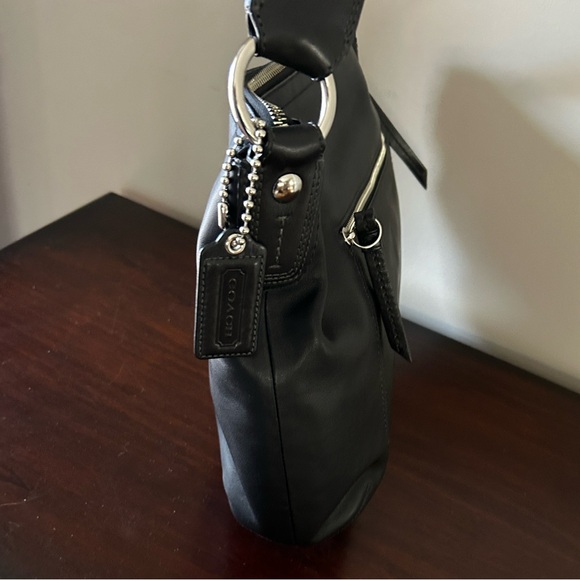 Coach Black Leather Hobo Bag - Picture 5 of 16